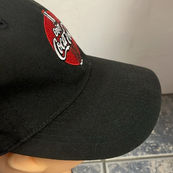 2 for $20 Vintage Black Coca Cola adjustable strap hat - Picture 3 of 8